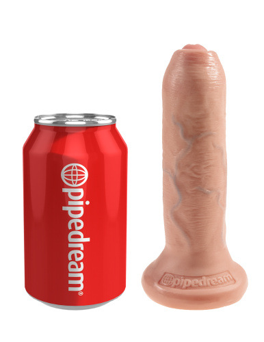 King Cock 6 Inch Uncut - Light  4