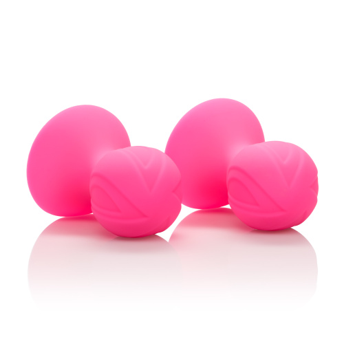 Nipple Play Silicone Pro Nipple Suckers - Pink  3