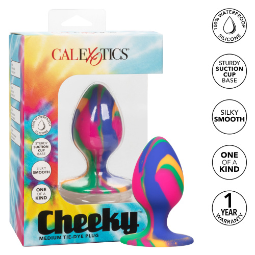 Cheeky Medium Tie-Dye Plug  4