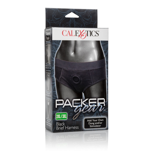 Packer Gear Black Brief Harness 2xl/3xl  2