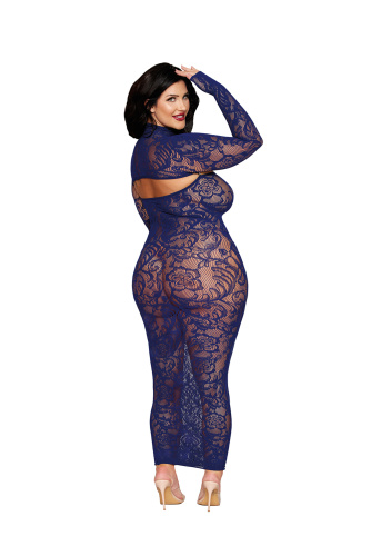 Bodystocking Gown and Shrug Dmnd - Queen - Eclipse  2