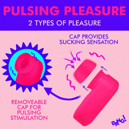 Mini Clitoral Stimulator - Pink  2