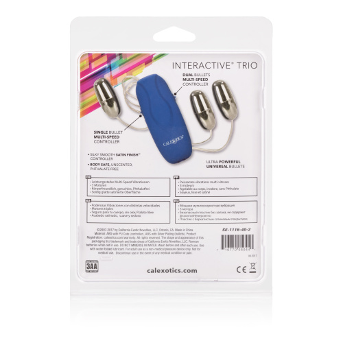 Interactive Trio Bullets - Silver  3