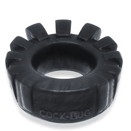 Cock-Lug Lugged Cockring -  Black  3