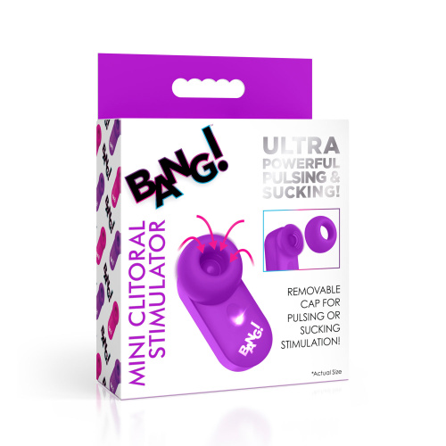 Mini Clitoral Stimulator - Purple  2