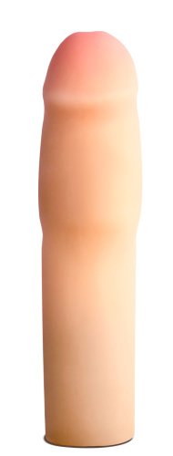 Performance 1.5 Inch Cock Xtender - Beige  2