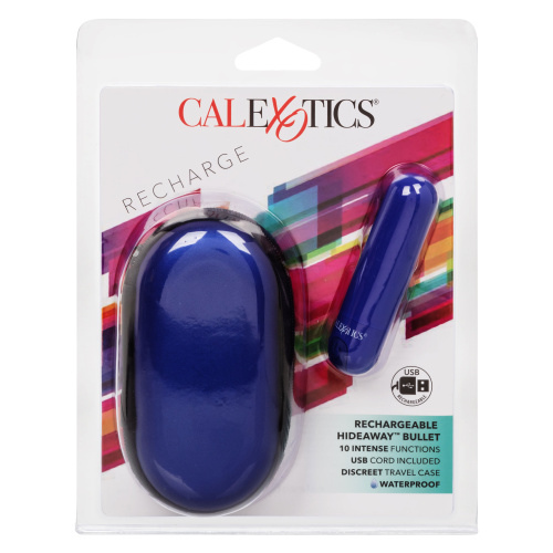 Rechargeable Hideaway Bullet - Blue  2
