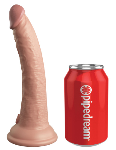 King Cock Elite 7 Inch Silicone Dual Density Cock  - Light  5