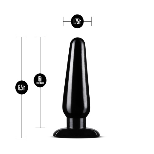 Anal Adventures - Basic Plug Kit - Black  5