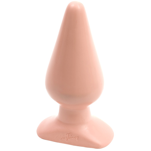Classic Butt Plug Smooth - Large - White  2