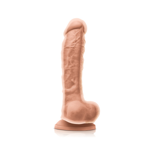 Colours - Dual Density - 8 Inch Dildo - White  2