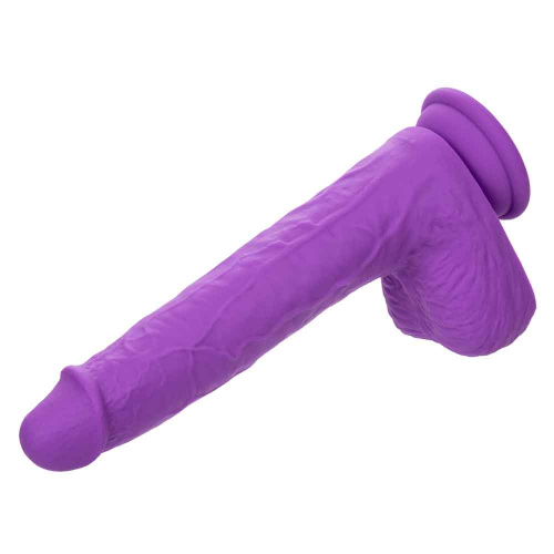Rechargeable Gyrating and Thrusting Silicone Studs - Purple  3
