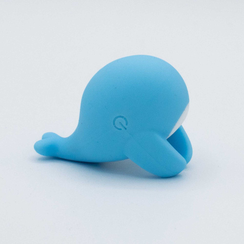 The Heavenly Humpback Finger Bullet Vibrator - Blue  5
