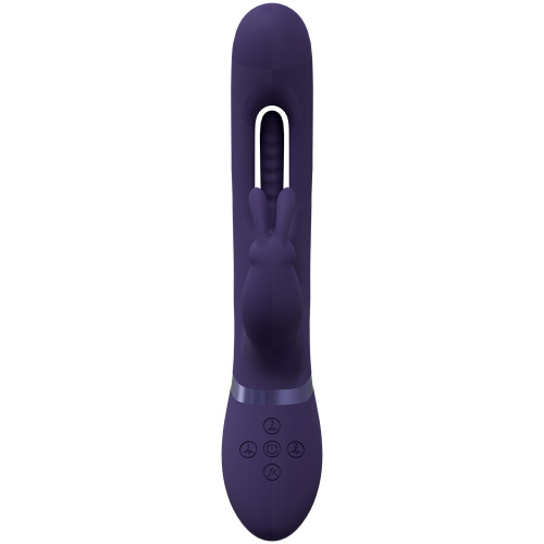 Mika - Triple Rabbit With G-Spot Flapping - Purple  3