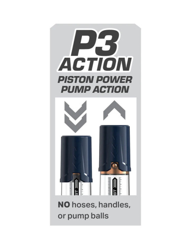Pump Worx Max Boost - Blue/clear  5