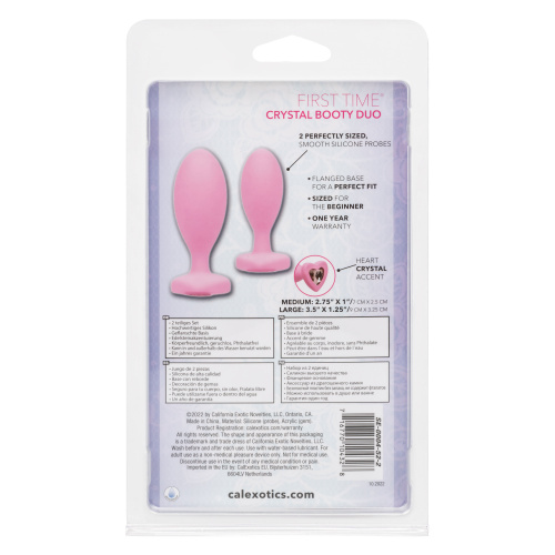 First Time Crystal Booty Duo - Pink  2