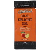 Goodhead - Oral Delight Gel - Peach - 0.24 Oz