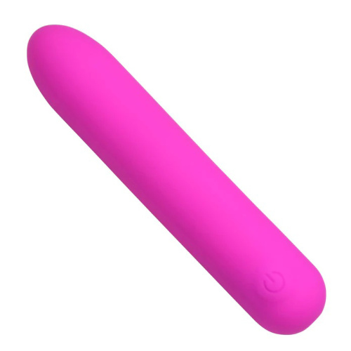 Tapered Flexible Silicone Bullet - Pink  3