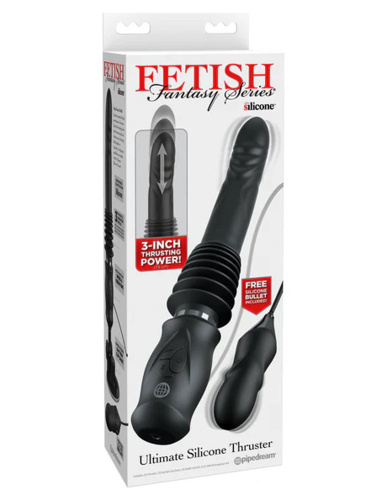 Fetish Fantasy Series Ultimate Silicone Thruster - Black  2