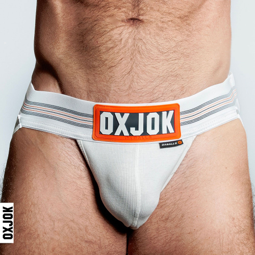Slingjock Upthrust Slider-Strap Jock  White Snow - Small  4