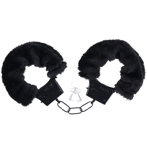 Merci - Fluff Cuffs - Black  3