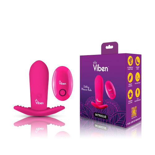 Intrigue - Hot Pink - Remote Control 10-Function Panty Vibe  5