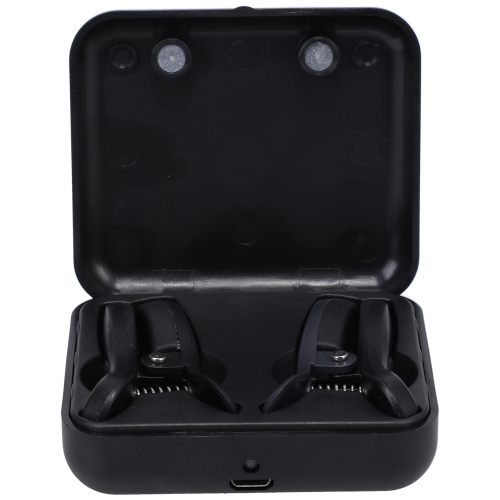 Merci - Vibro Grippers - Wireless Vibrating Nipple Clamps With Rechargeable Case - Black  2