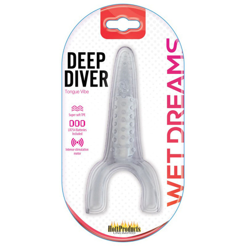 Deep Diver Tongue Vibe - Clear  2