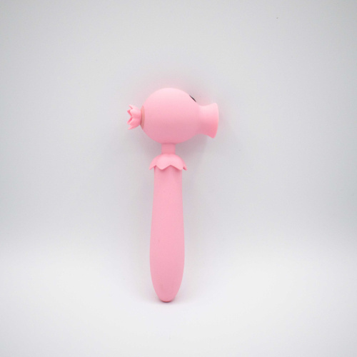 Lick n' Stick Clit Flicker and G-Spot Vibrator - Pink  4