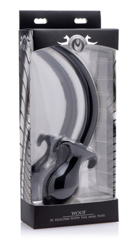 Xl Silicone Puppy Tail Butt Plug  3