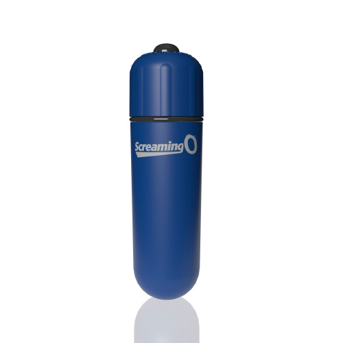 Screaming O 4b - Bullet - Super Powered One Touch  Vibrating Bullet - Blueberry  5