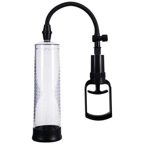 Rock Solid - Beginner Penis Pump - Black/clear  2