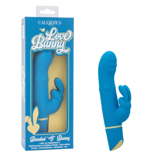 Love Bunny Beaded G Bunny - Blue  4