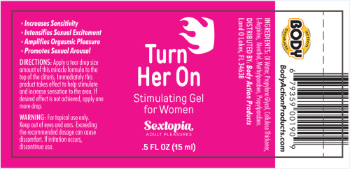 Turn Her on Gel for Women 5 Oz  2