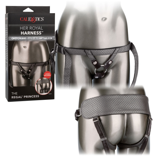 Her Royal Harness the Regal Princess - Pewter  3