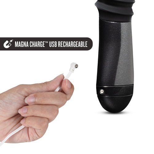 Temptasia - Lazarus - Thrusting Dildo - Black  3
