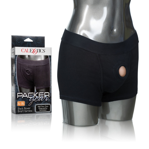 Packer Gear Black Boxer Brief Harness Xl/2xl  5