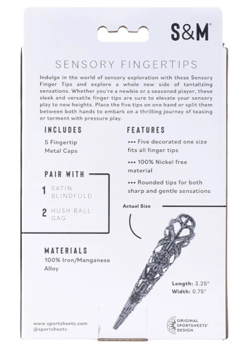 Black Sensory Fingertips  5