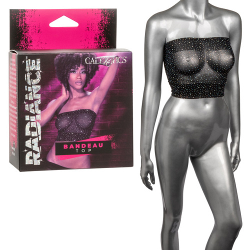 Radiance Bandeau Top - Black  4