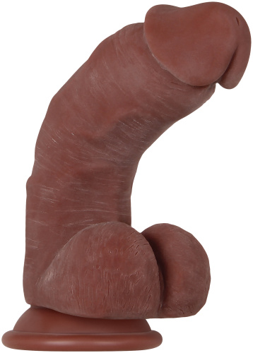 Real Supple Poseable Girthy Dark 8.5 Inch  5
