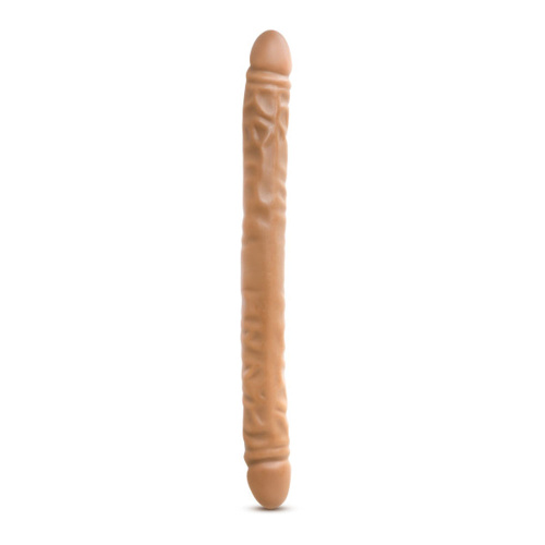 Dr. Skin - 18 Inch Double Dildo - Mocha  3