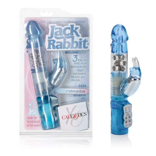 Waterproof Jack Rabbit Floating Beads - Blue  4