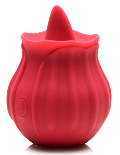 Bloomgasm - Wild Violet 10x Licking Clit  Stimulator - Red  2