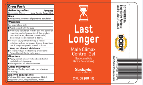 Last Longer Male Climax Control for Men 2 Oz  2
