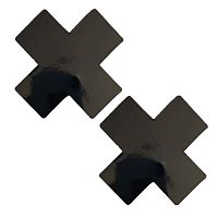 Dom Squad Wet Vinyl Naughty X Factor Nipztix  Pasties