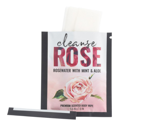 Alchemy Cleanse Rosewater Body Wipes 16 Ct  2