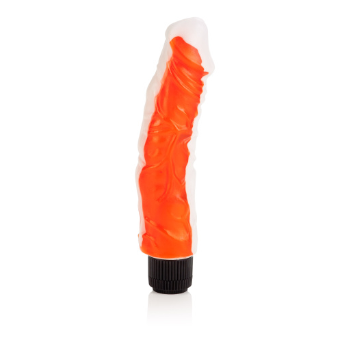 Funky Jelly Vibe 8 Inches - Orange/green  2