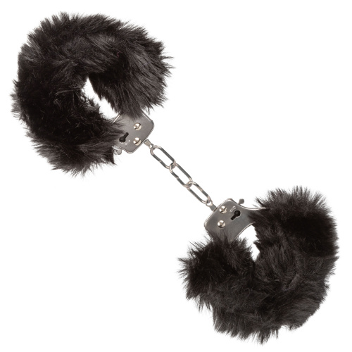Ultra Fluffy Furry Cuffs - Black  3