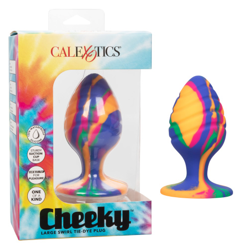 Cheeky Large Swirl Tie-Dye Plug  2