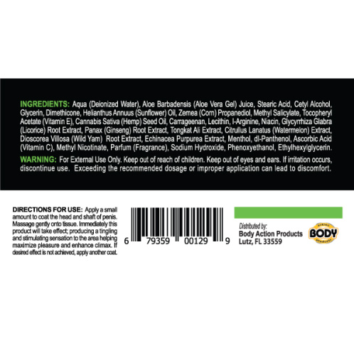 Hempleasure for Men Sample Packet Singles  2